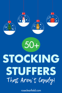 Stocking Stuffers That Aren't Candy