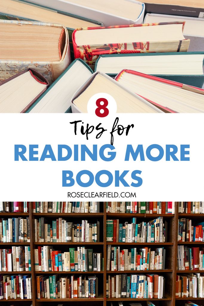 8 Tips for Reading More Books