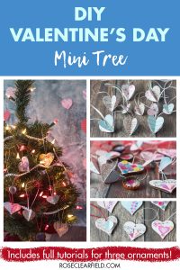 DIY Valentine's Day Mini Tree