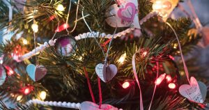 DIY Valentine's Day Mini Tree