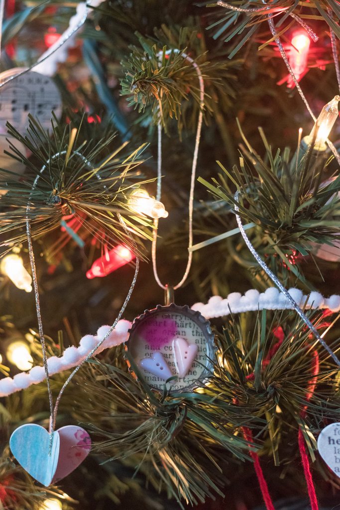 DIY Valentine's Day Mini Tree