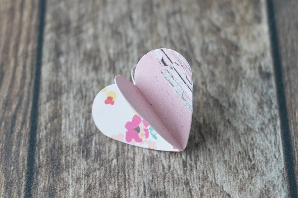 Valentine's Day Paper Heart Ornaments