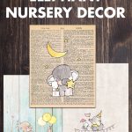 Free Printable Elephant Nursery Decor