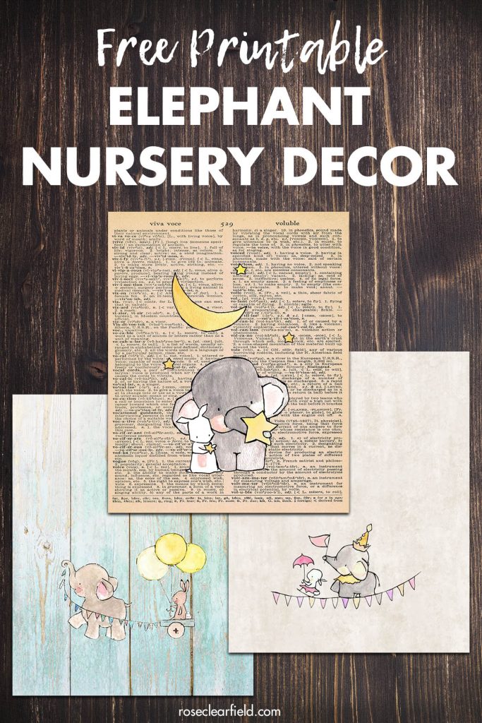 diy elephant nursery decor