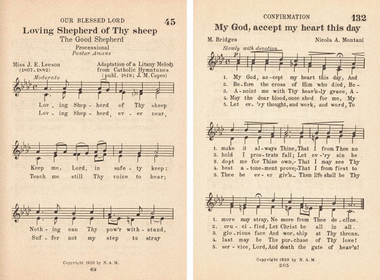 Free Printable Vintage Hymns for Baptism Rose Clearfield