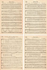 The American Hymnal Baptism Collage