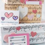 DIY Sheet Music Valentine's Day Box