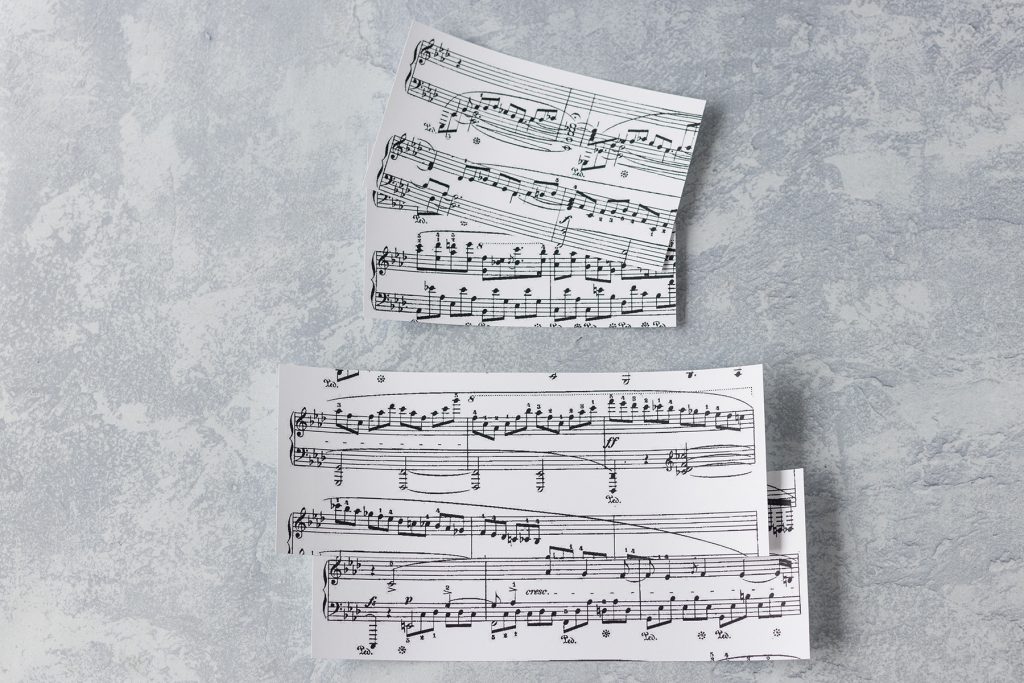 Sheet Music for a DIY Project