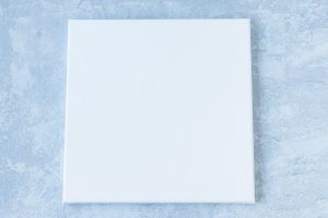 DIY Valentine's Day Hearts Canvas Wall Art