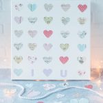 DIY Valentine's Day Hearts Canvas Wall Art