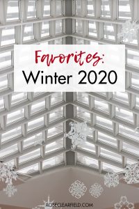 Favorites Winter 2020