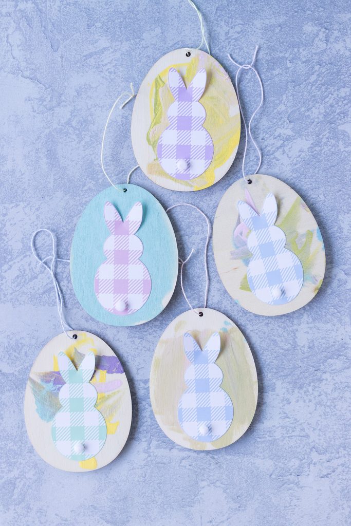 DIY Easter Egg Bunny Ornaments