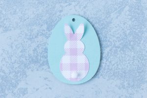 DIY Easter Egg Bunny Ornament in Progress