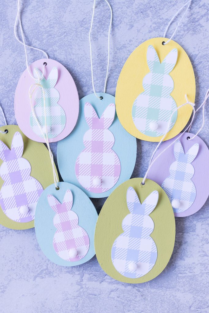 DIY Easter Egg Bunny Ornaments