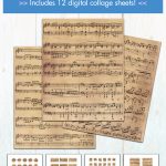 Free Printable Vintage Sheet Music