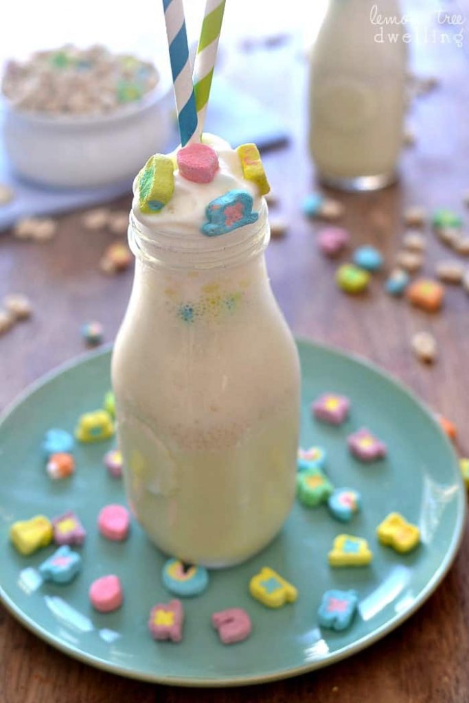 Lucky Charms Milkshake Lemon Tree Dwelling