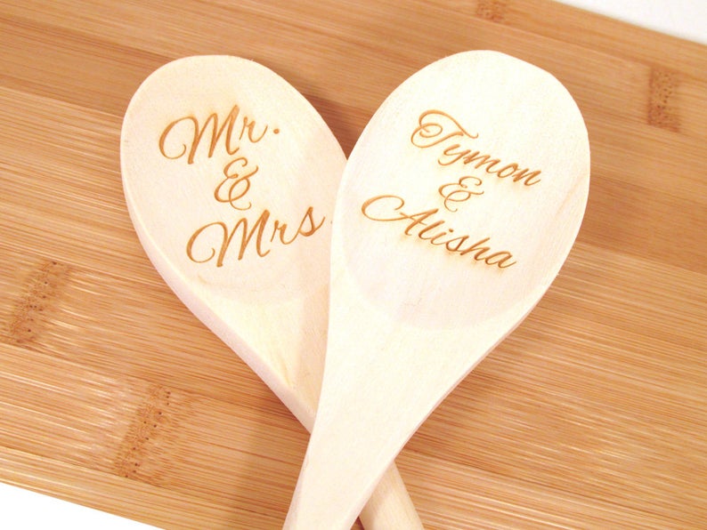 Personalized Wooden Spoon Memoriesforlifesb on Etsy