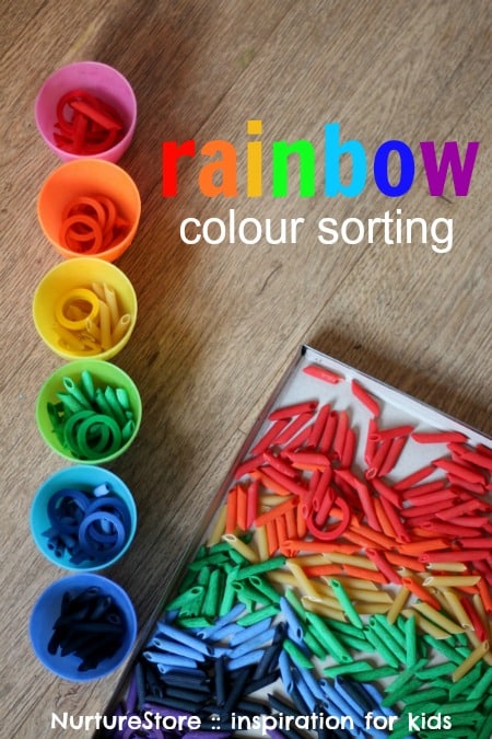 Rainbow Color Sorting NurtureStore