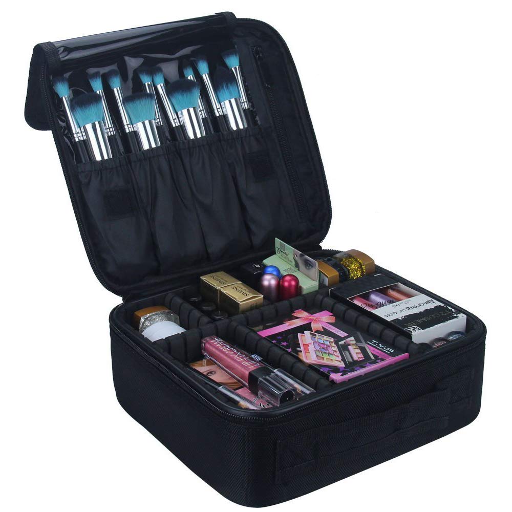 Relavel Travel Makeup Train Case