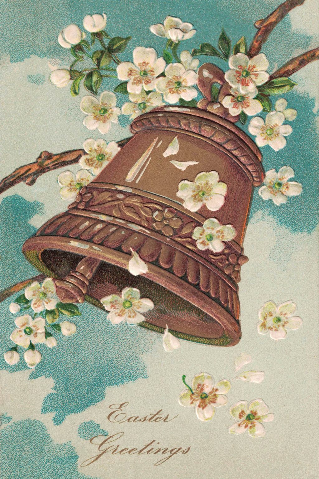 Free Printable Vintage Easter Postcards Rose Clearfield