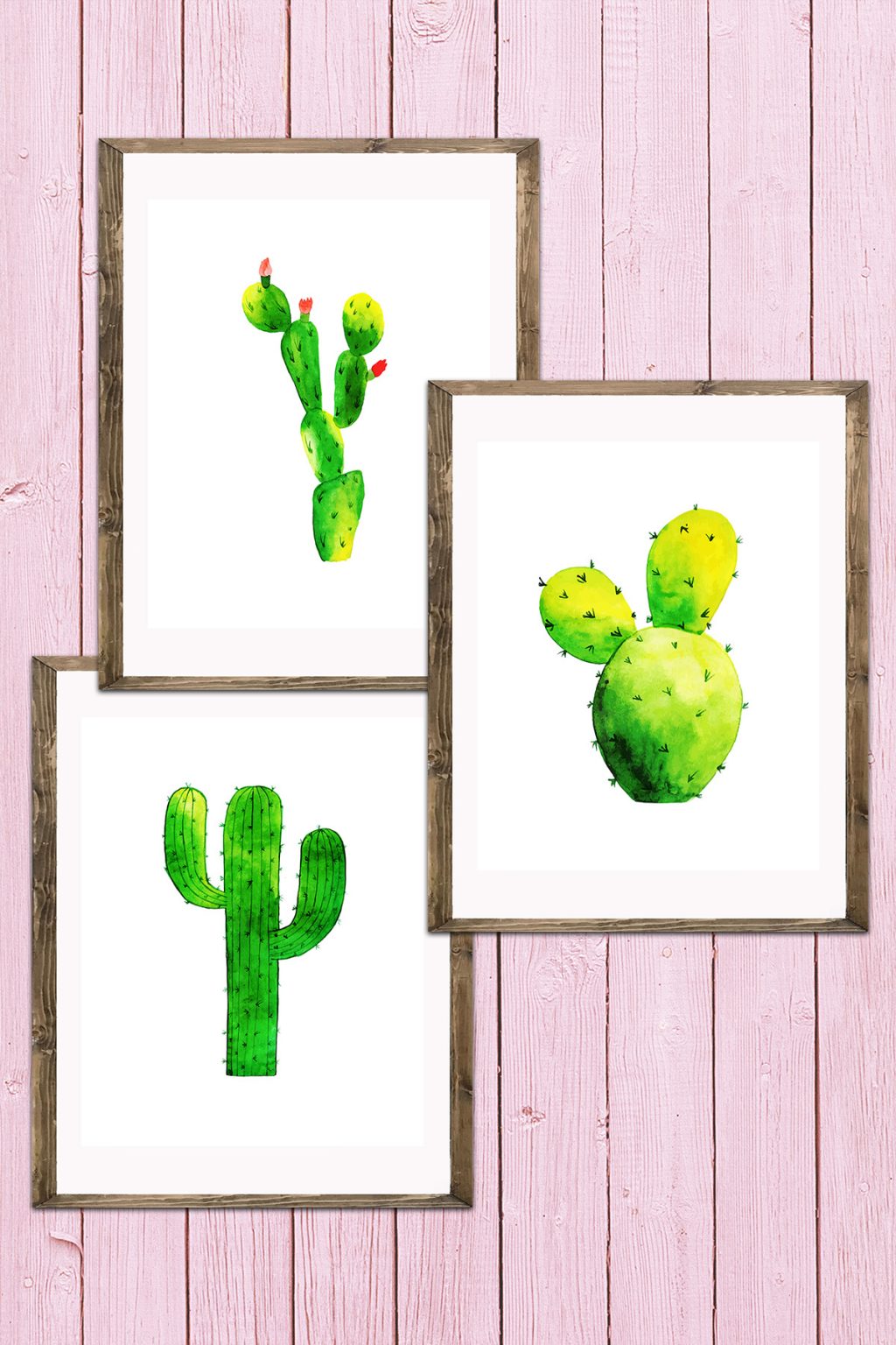 Free Printable Cactus Nursery Decor • Rose Clearfield