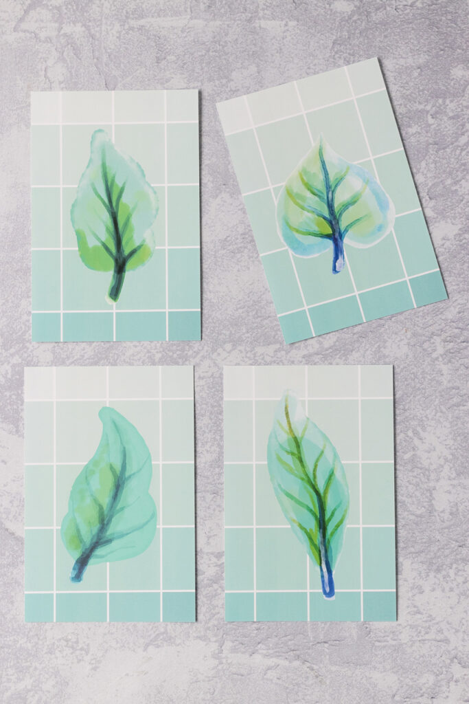 DIY Paint Chip Photo Prints