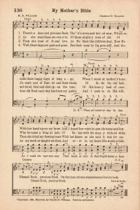 Favorite Hymns My Mother's Bible