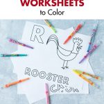 Free Alphabet Letter Animals Worksheets to Color