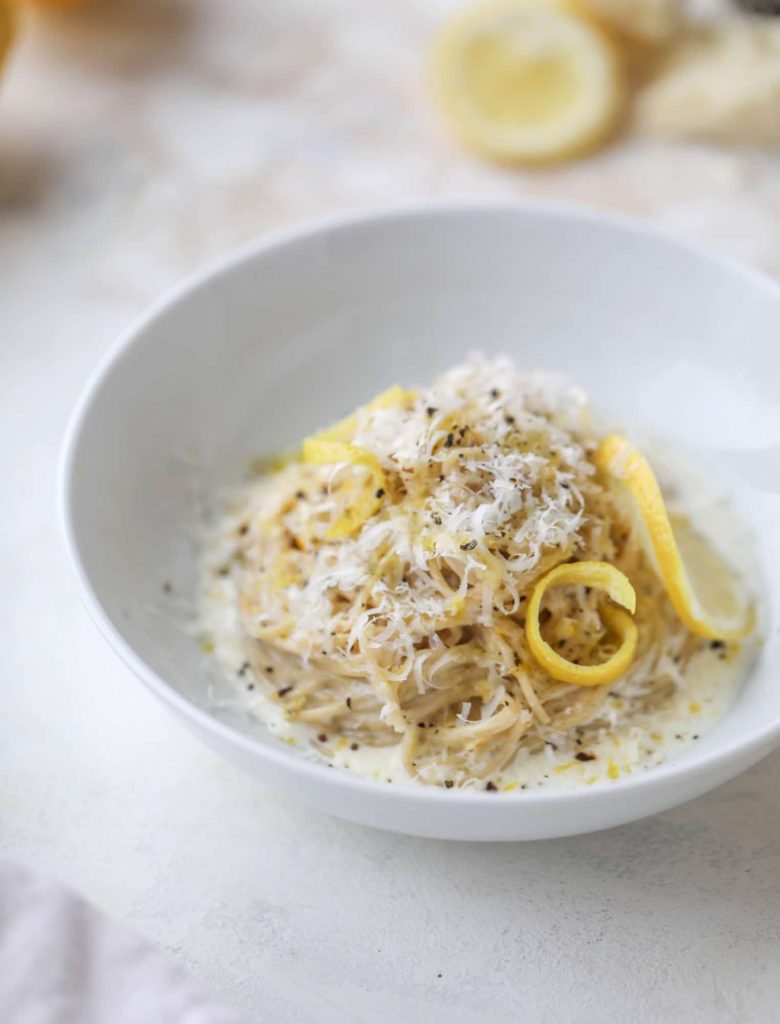 Lemon Pasta Bowl How Sweet Eats