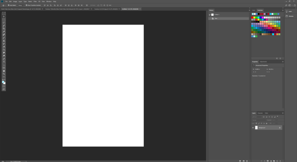 New Photoshop Document
