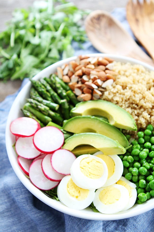 Spring Quinoa Bowl Two Peas and Their Pod