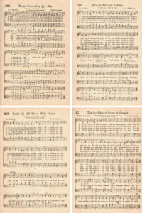 The American Hymnal Hymns About Prayer Collage