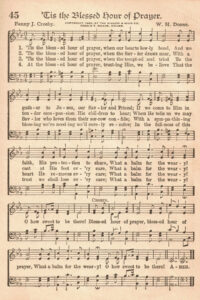 The American Hymnal 'Tis the Blessed Hour of Prayer