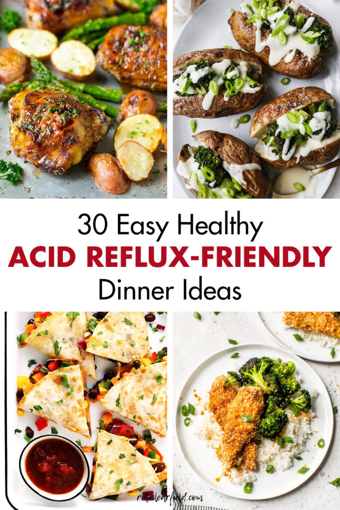 30 Healthy Acid Reflux Dinner Ideas