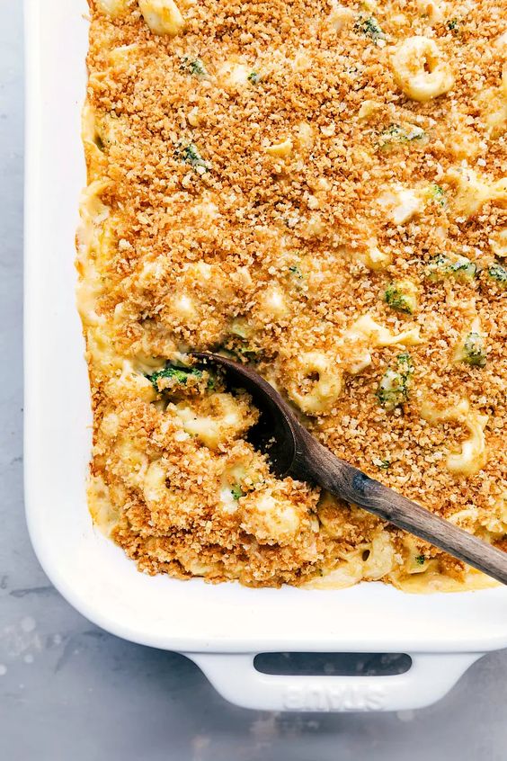 Chicken Tortellini Broccoli Bake Chelsea's Messy Apron