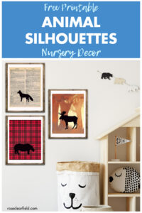 Free Printable Animal Silhouettes Nursery Decor