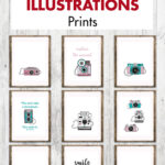 Free Vintage Camera Illustrations Prints