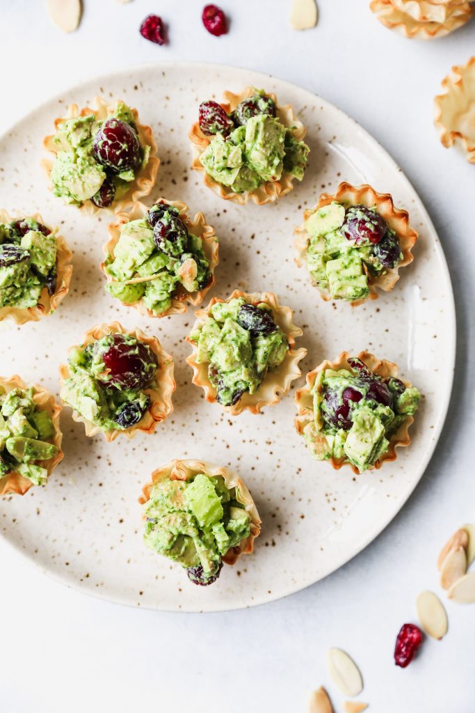 Green Goddess Chicken Salad Phyllo Cups Yes to Yolks