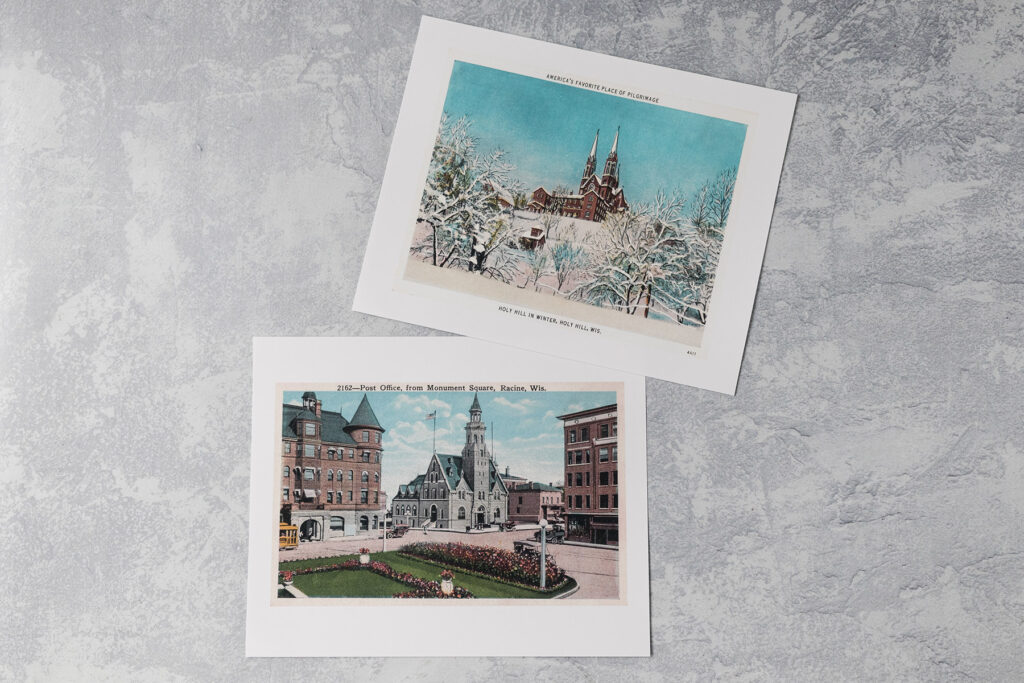 Vintage Postcard Prints 8x10