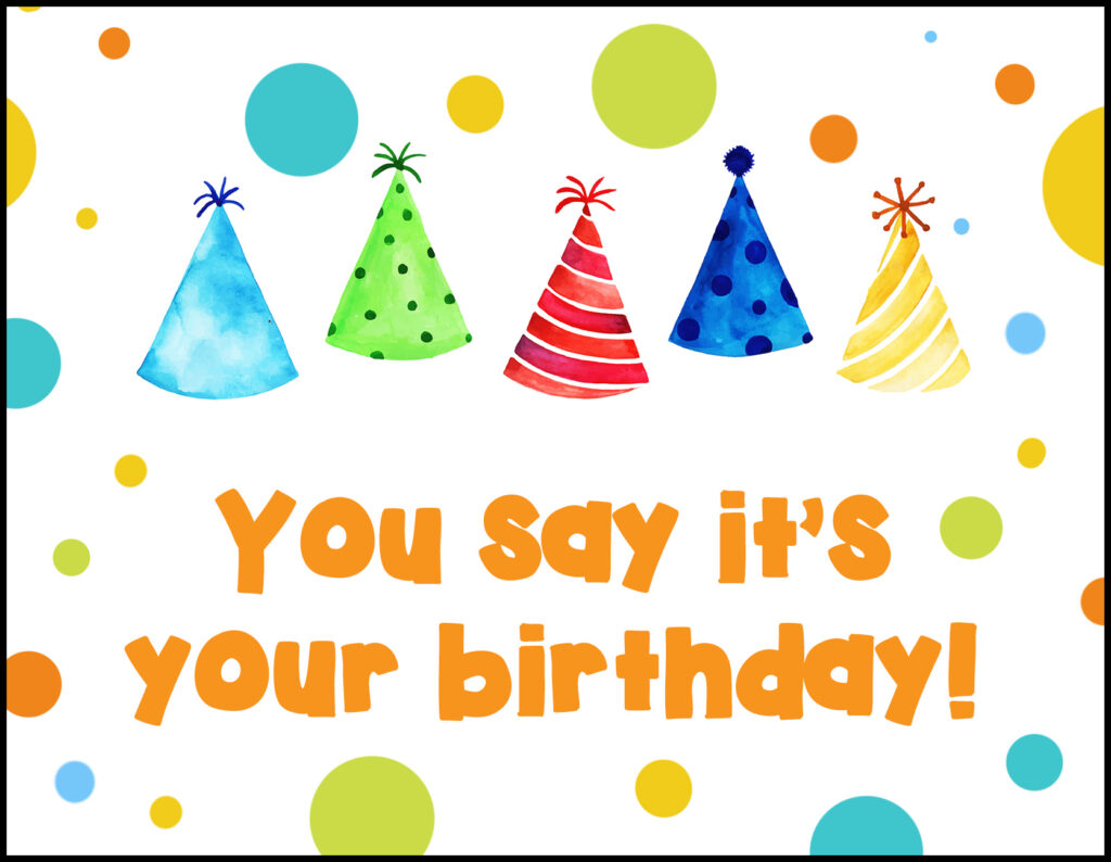 heysusy: MANY HAPPY RETURNS { free printable birthday card }