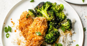 Sesame Encrusted Baked Chicken Tenders Skinnytaste