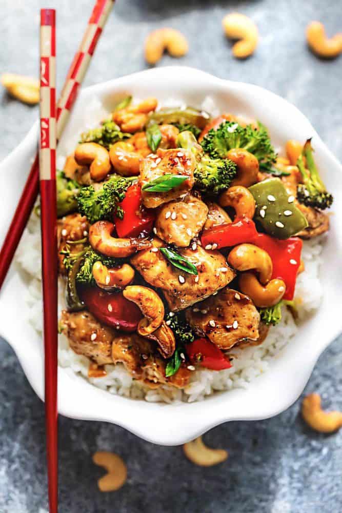 Sheet Pan Cashew Chicken The Recipe Critic