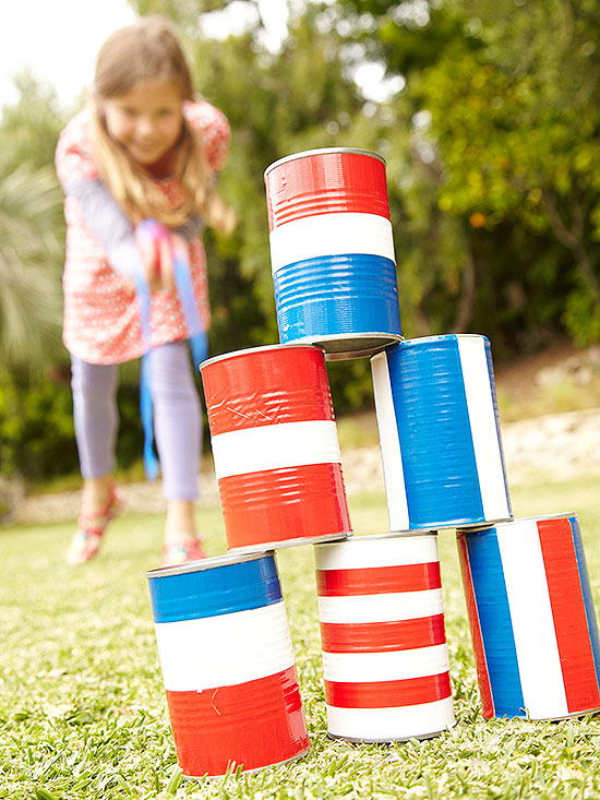 Canned Goods Can Toss Parents