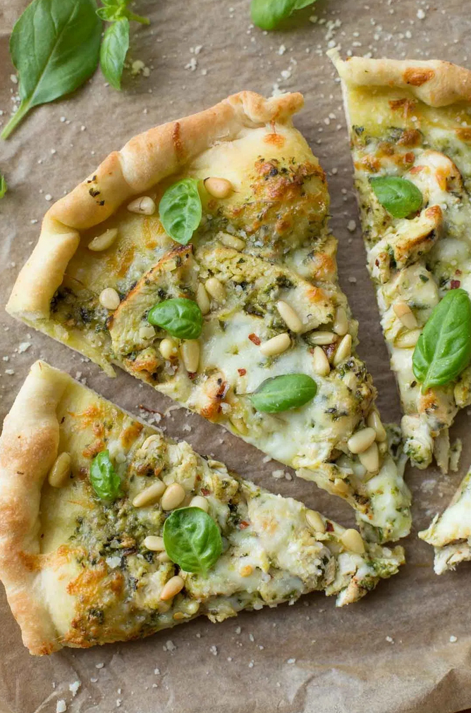 Chicken Pesto Pizza Life Made Simple