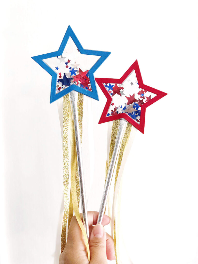 DIY 4th of July Star Shaker Wands Cardstock Warehouse Paper Company