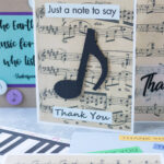 DIY Music Teacher Thank You Cards