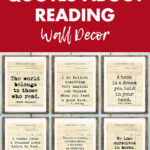 Free Printable Quotes About Reading Wall Decor