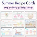 Free Printable Summer Recipe Cards