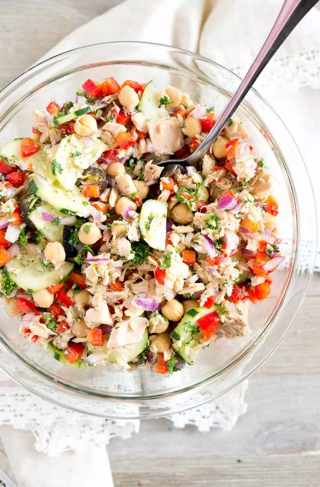 Mediterranean Tuna Salad Delicious Meets Healthy