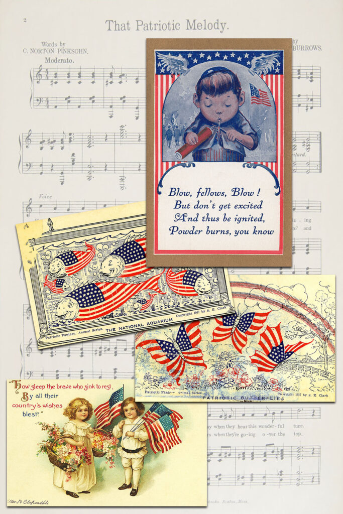 Patriotic Postcards